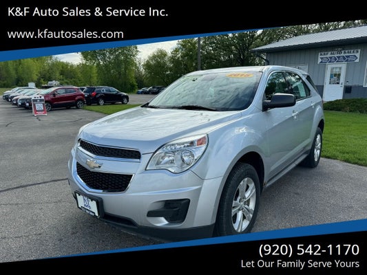2015 Chevrolet Equinox LS AWD 4dr SUV in Fort Atkinson, WI - K&F Auto Sales and Service